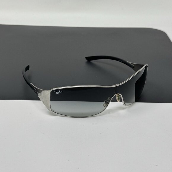 Ray Ban RB 3268 042/8g Sunglasses Bluefaded Silver